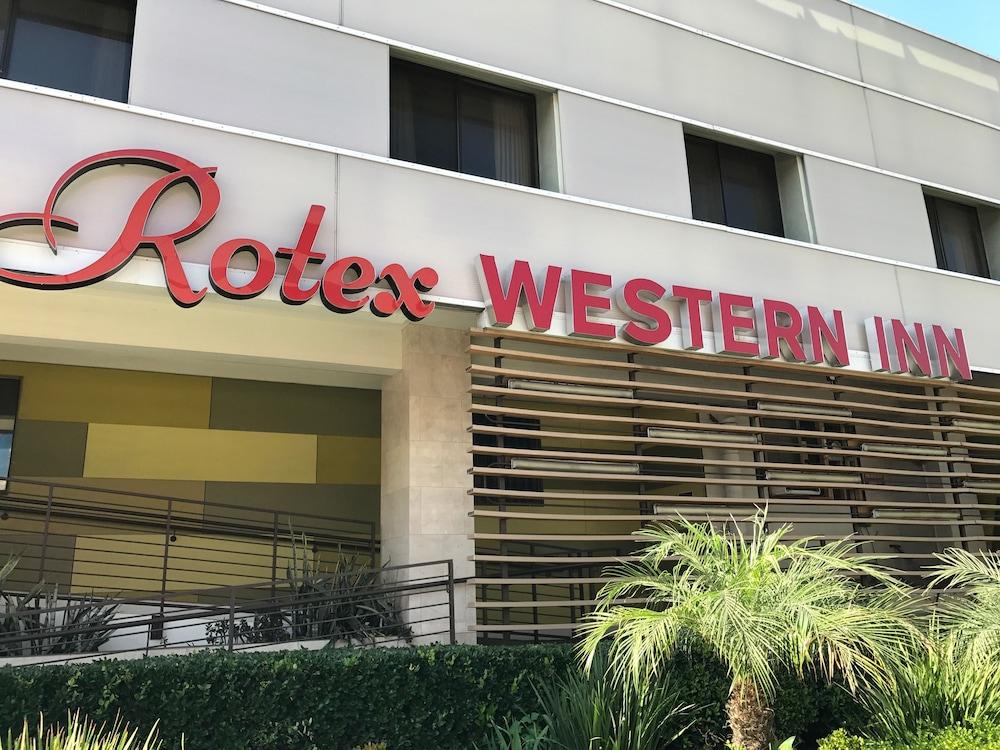 ホテル ロテックス ウェスタン イン ロサンゼルス エクステリア 写真
